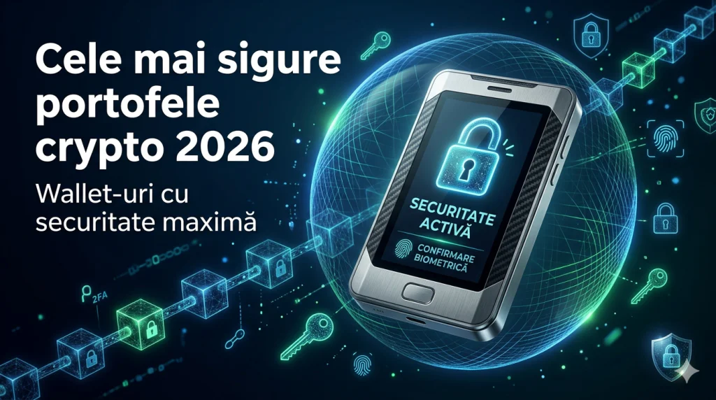 Cele mai sigure portofele crypto (wallet-uri) în 2026 – Analiză și comparație actualizată
