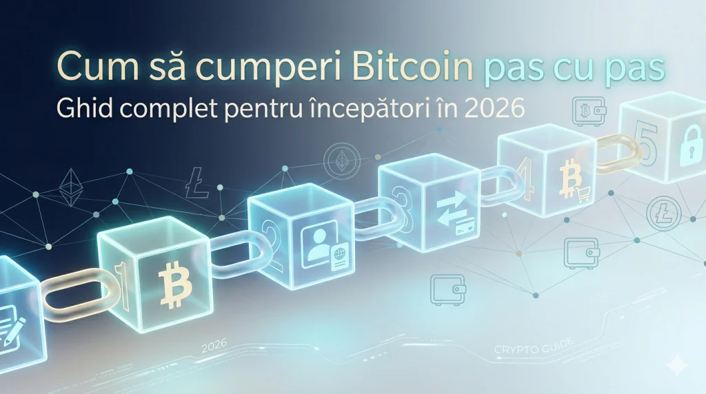 Cum să cumperi Bitcoin pas cu pas – Ghid complet pentru începători în 2026