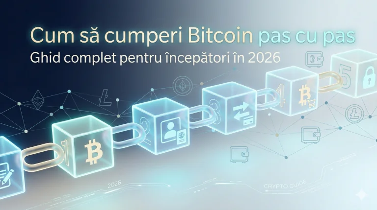 Cum să cumperi Bitcoin pas cu pas – Ghid complet pentru începători în 2026