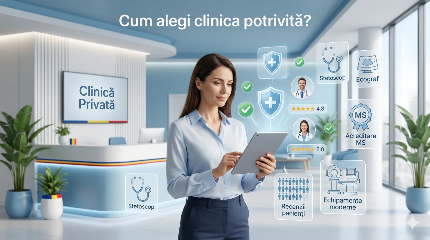Cum alegi o clinică privata în Romania
