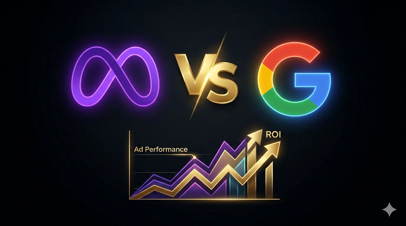 Facebook Ads vs Google Ads în 2026 – Ce alegi pentru afacerea ta? Ghid complet