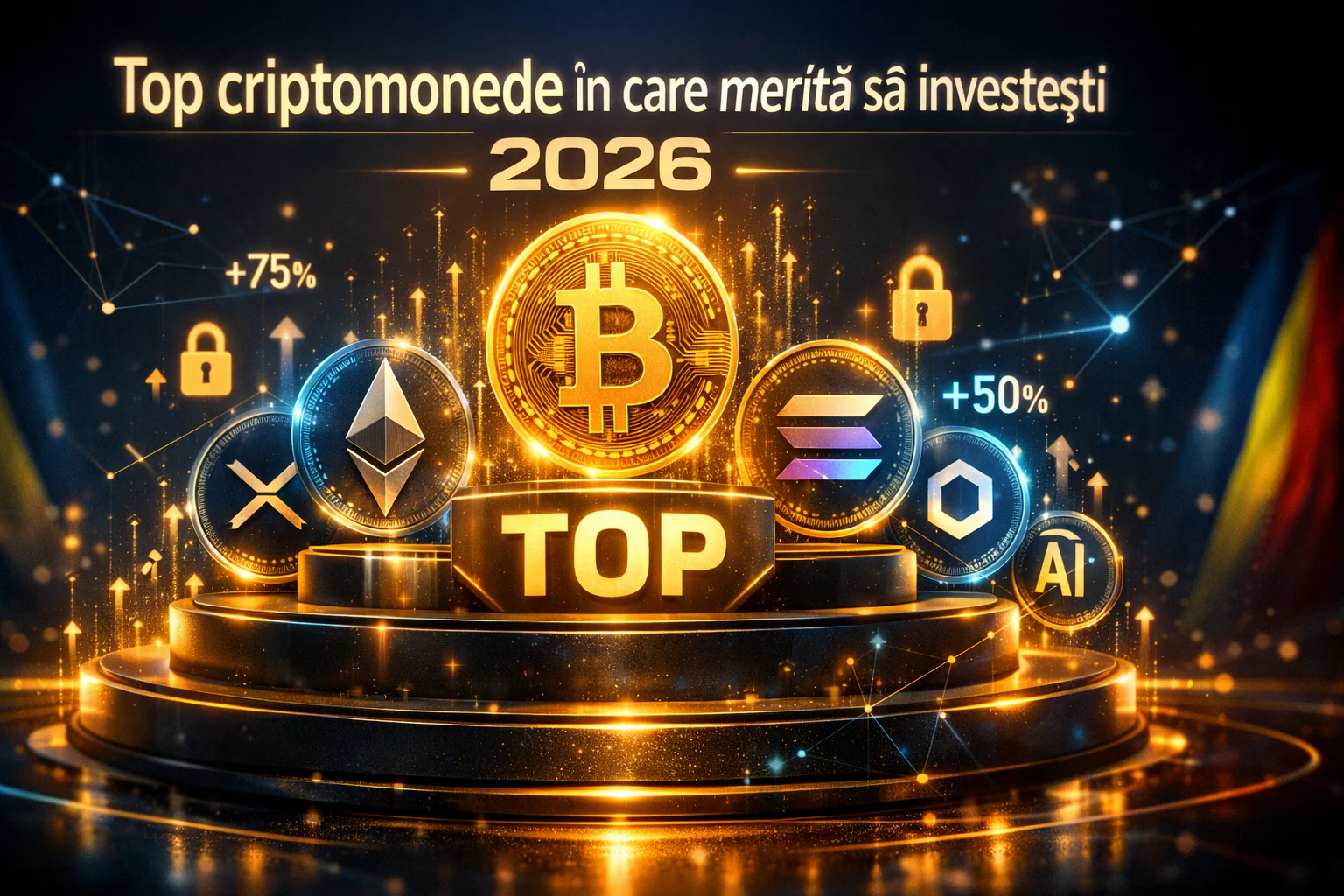 Top criptomonede în care merită să investești în 2026 – Analiză completă