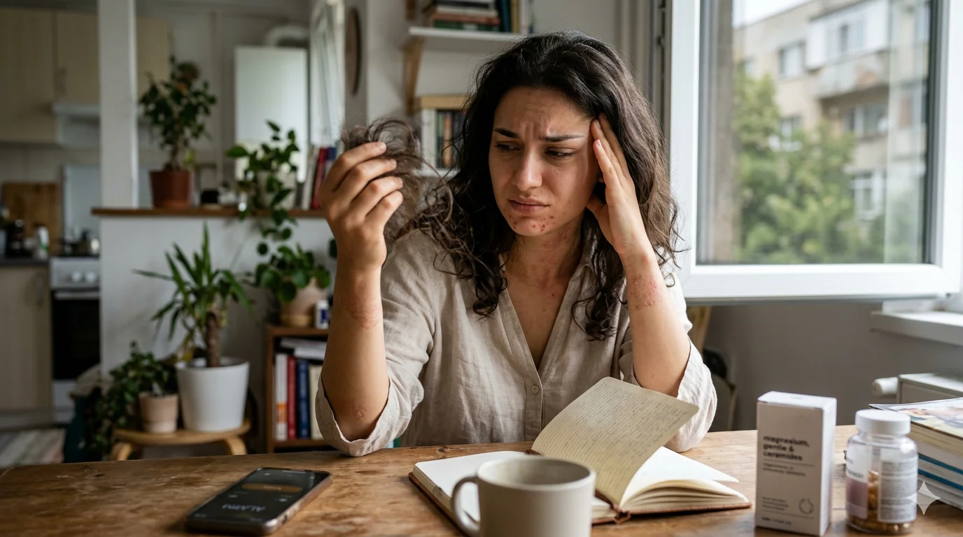 Cum influențează stresul sănătatea pielii