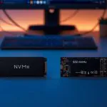 SSD NVMe și SSD SATA